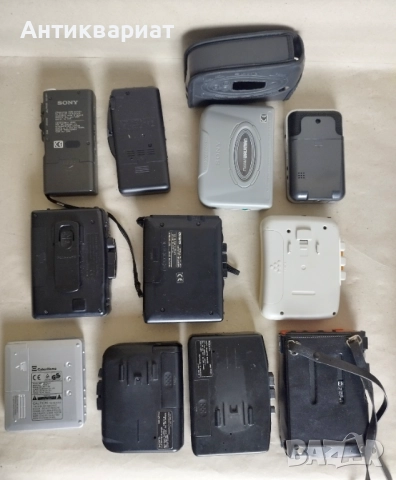 Лот единадесет мини касетофони, уокмени и други за части, снимка 5 - Други - 52572099