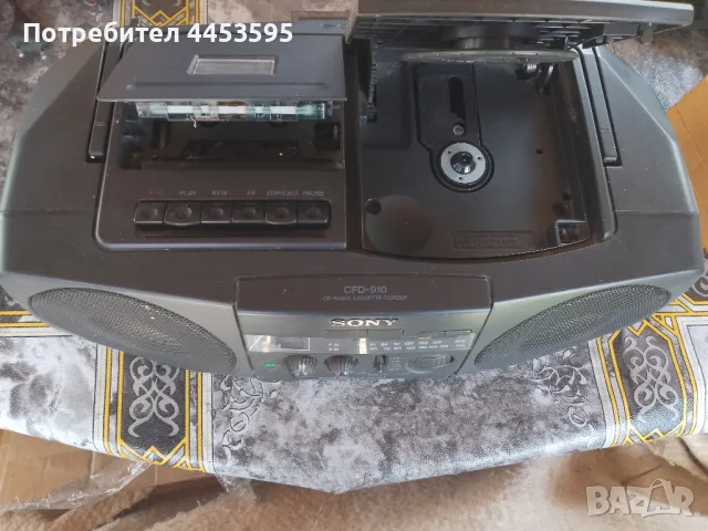 SONY CFD-910, снимка 5 - Аудиосистеми - 50376169