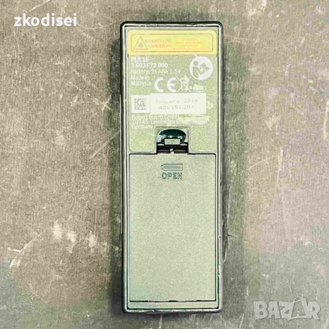 Лазерна ролетка Bosch PLR15, снимка 2 - Други инструменти - 54025837