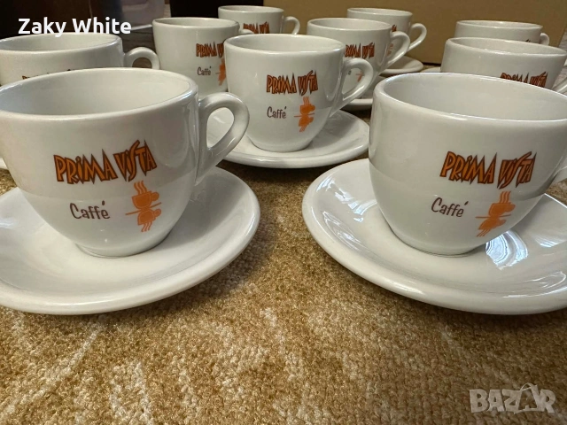 Чаши за кафе и чинийки , снимка 6 - Сервизи - 53450926