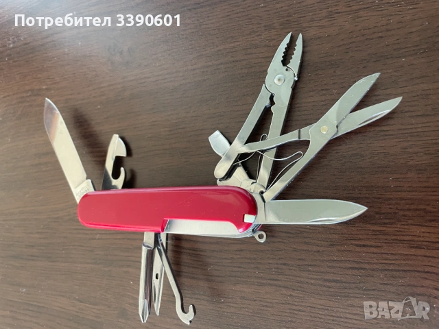 Victorinox Deluxe Tinker швейцарско ножче, снимка 3 - Ножове - 54111460
