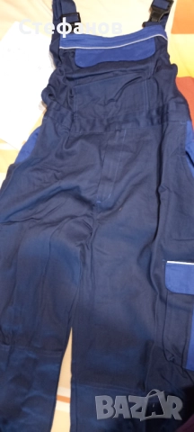 Работен,нов ,мъжки полугащеризон-тъмно син, снимка 9 - Други - 51995840