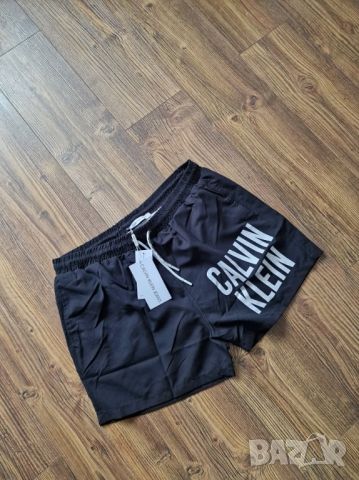 Страхотни мъжки къси шорти за плаж CALVIN KLEIN, бански , нови с етикет размер XL , снимка 4 - Бански - 46465978