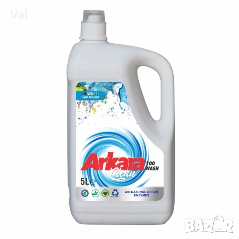 Перилен препарат Arkara Clean – Универсален / Color - 5L, снимка 8 - Перилни препарати и омекотители - 53762635