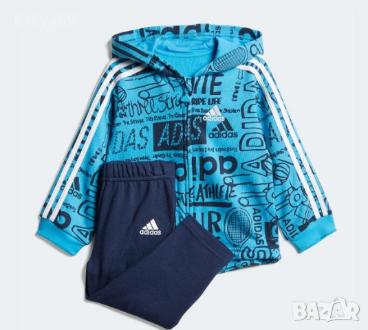 9-12месеца/80 Adidas Оригинален детски комплект Адидас
