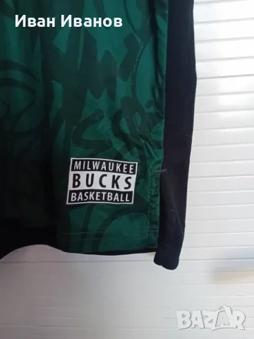Оригинален фенски потник на Milwaukee Bucks, снимка 8 - Баскетбол - 50419155