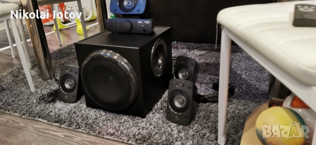 Logitech Z906, снимка 4 - Аудиосистеми - 53787896