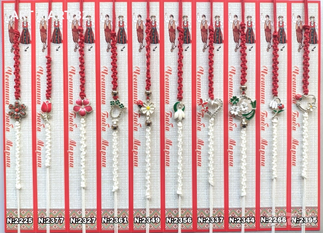 Мартеници на едро последни налични пакети виж описанието, снимка 10 - Гривни - 50097635