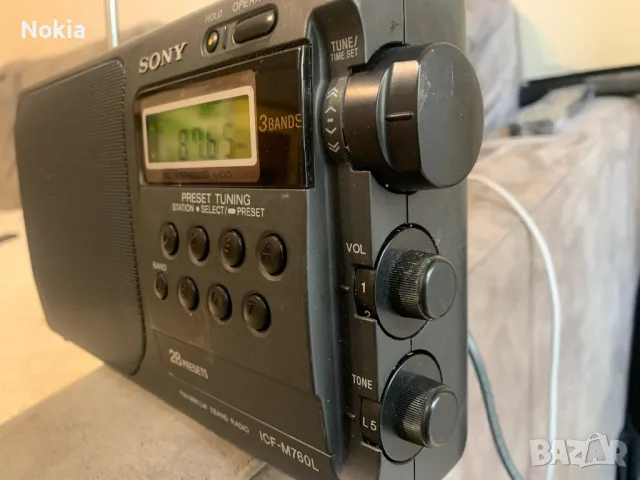 SONY ICF M760L Радио., снимка 2 - Радиокасетофони, транзистори - 48691811