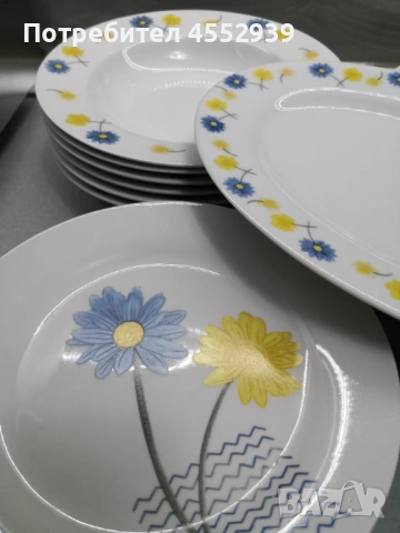 Сервиз порцеланов за хранене, снимка 4 - Сервизи - 53288283