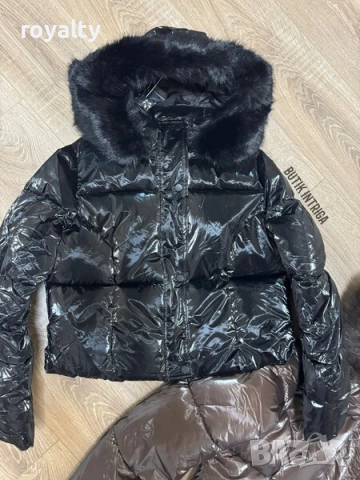 Дамски Зимни Якета Два Цвята , снимка 2 - Якета - 52648303