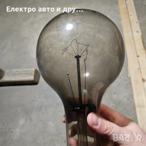 Стара голяма крушка 240V-500W , снимка 7 - Антикварни и старинни предмети - 54013881
