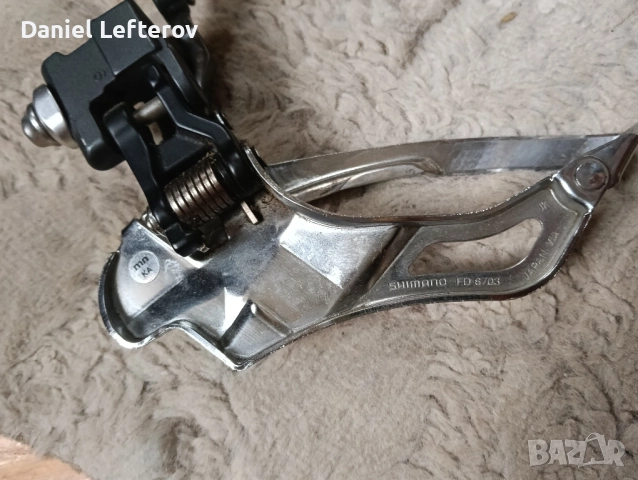 Shimano Ultegra 6703 braze on, снимка 3 - Части за велосипеди - 52302580