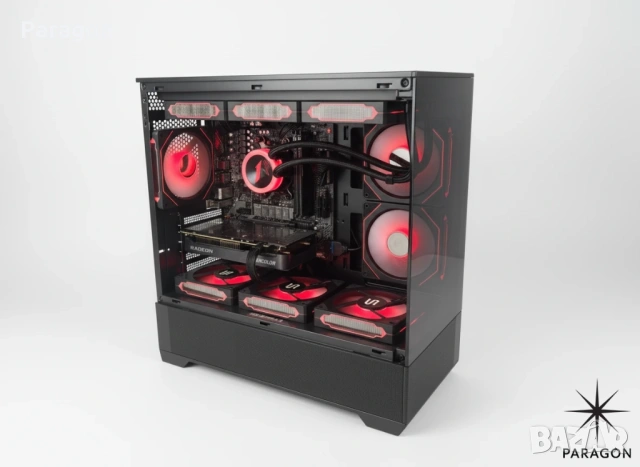 Геймърски компютър Ryzen 5 7500F/RX 9060XT/32GB RAM/1TB