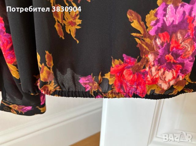 Елегантна блуза Liu Jo Milano, размер 40 / М, снимка 3 - Блузи с дълъг ръкав и пуловери - 45390523