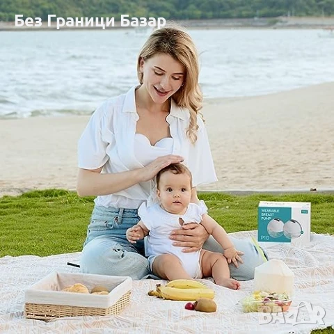 Нова Електрическа помпа за кърма Paruu P10 – 4 режима, 9 нива, безжична, снимка 8 - Помпи за кърма - 50462759