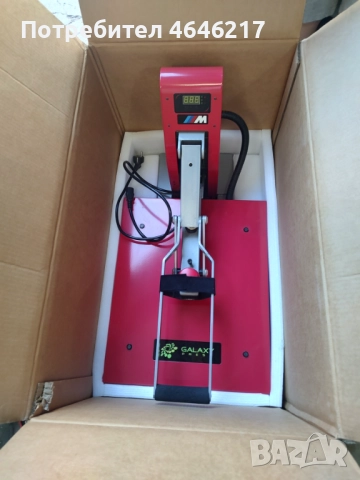 Термотрансферна преса за тениски и dtf, снимка 3 - Друга електроника - 52521334