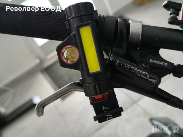 Акумулаторен LED фенер с магнит, челник с магнит, супер издържлив, снимка 5 - Аксесоари за велосипеди - 45196736