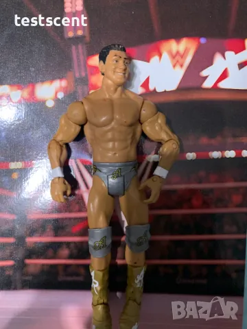 Екшън фигура WWE Alberto del Rio Алберто дел Рио Mattel Basic играчка figure silver, снимка 3 - Фигурки - 48508994