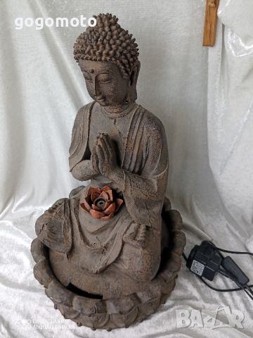 Стар фонтан, шадраван Буда, лотус, работещ, снимка 2 - Други стоки за дома - 45687054