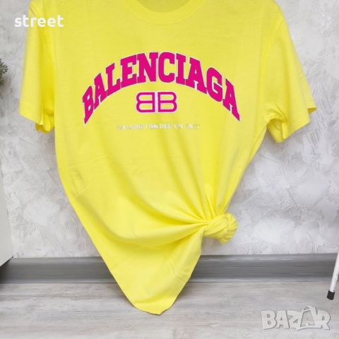 Balenciaga дамски тениски -1бр. 25лв ,2бр. 45лв ,3 бр 60лв, снимка 13 - Тениски - 46295068