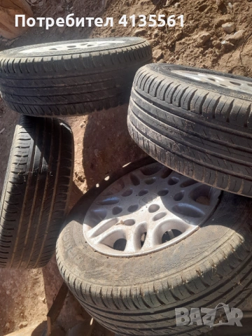 Гуми с джанти 195/60/R15, 205E., снимка 5 - Гуми и джанти - 53542040