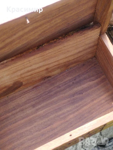 Красива дървена кутия в бохо стил. , снимка 7 - Антикварни и старинни предмети - 51283010