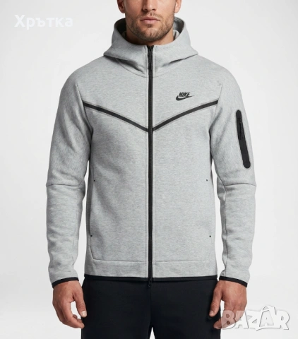 Nike Tech Fleece Windrunner - Оригинално мъжко горнище размер M