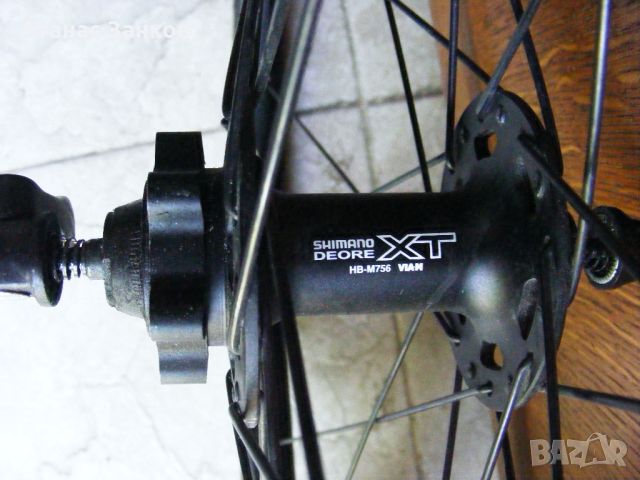 Сет капли Shimano XT 756 сликови гуми 26 цола, снимка 4 - Части за велосипеди - 45761595