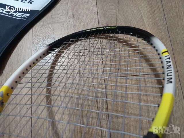 Тенис 🎾 ракета Fischer Titanium Attack, снимка 2 - Тенис - 48015298