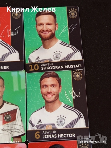 Колекционерски картички на футболисти ЛЕРОЙ САНЕ,ТИМО ВЕРНЕР,ЮЛИАН ДРАХСЛЕР 51028, снимка 4 - Колекции - 51703238