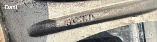 Алуминиеви джанти Ronal 16" 4x100mm, снимка 4 - Гуми и джанти - 53694856