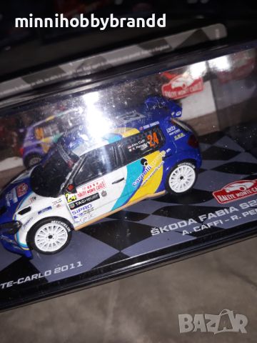 Peugeot 208 T16 R5 Skoda Fabia S2000 Renault Clio Maxi 1.43 Eaglemoss Rally Monte-Carlo, снимка 16 - Колекции - 46522825