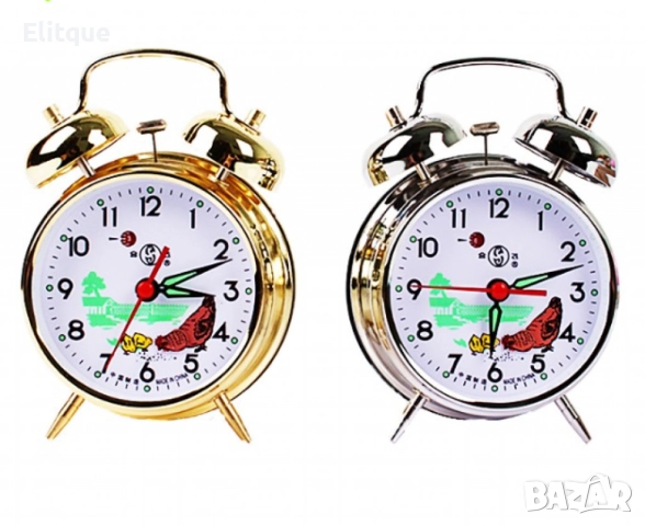 Класически ретро механичен будилник, снимка 9 - Други стоки за дома - 52630235