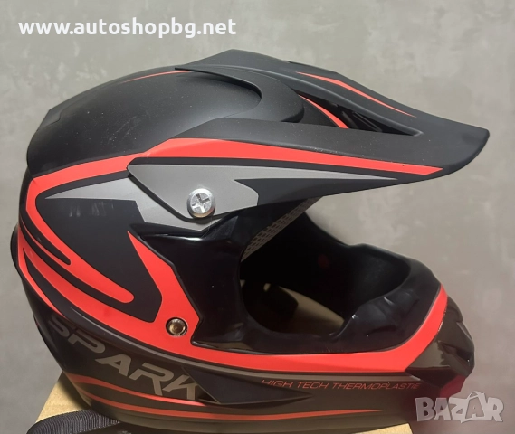 КАСКА Кросoва- черно+оранжево -XXL