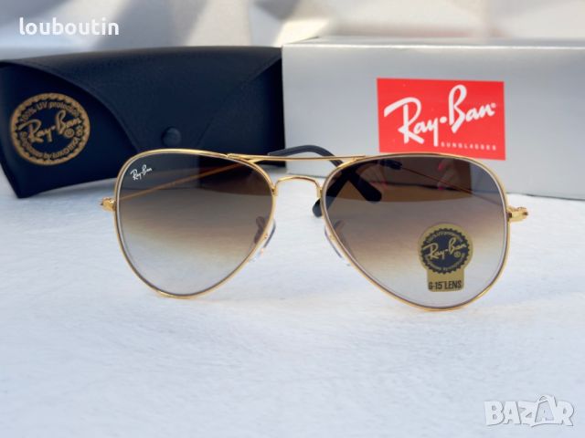 Ray-Ban RB3025 висок клас унисекс слънчеви очила Рей-Бан дамски мъжки минерално стъкло, снимка 7 - Слънчеви и диоптрични очила - 45255844