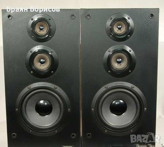 Pioneer CS-790 – 3-лентови винтидж колони, мощен бас, 8Ω