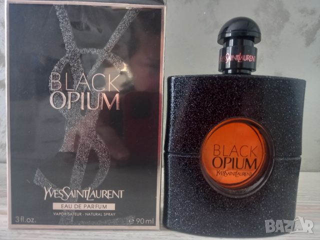 YVES SAINT LAURENT BLACK OPIUM ПАРФЮМ 90мл., снимка 1 - Дамски парфюми - 46640257