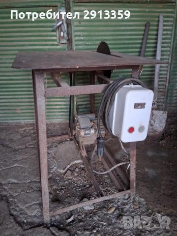 циркуляр с масивна тежка маса, снимка 2 - Циркуляри - 53446143