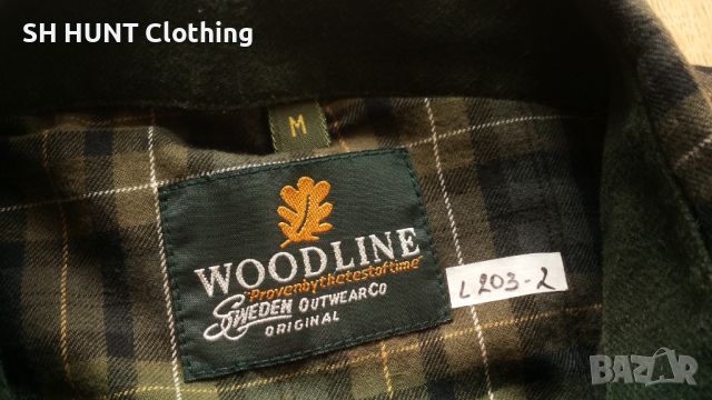 WOODLINE Shirt размер M / L за лов риболов риза - 921, снимка 8 - Ризи - 45197399