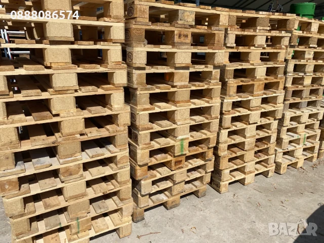 европалети бели Евро палети