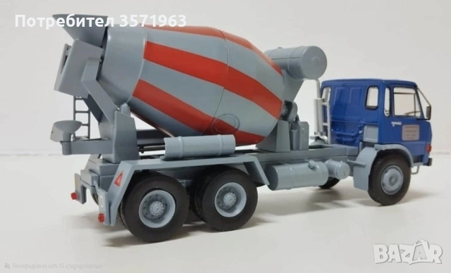 ЗИЛ 130 зърновоз , Berliet бетоновоз в мащаб 1/43, снимка 4 - Колекции - 54019267