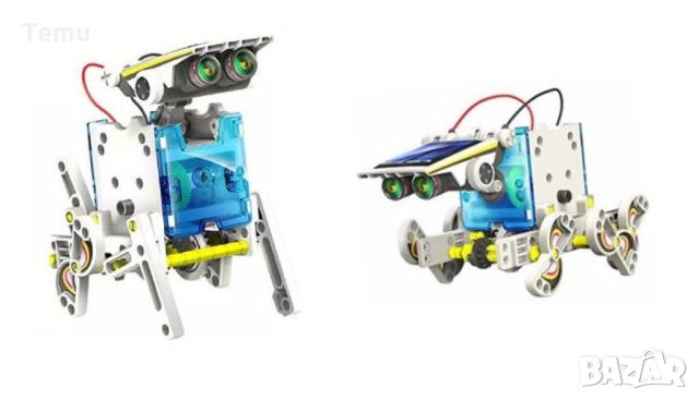 Конструктор - соларен робот 14 в 1, снимка 3 - Конструктори - 45796660
