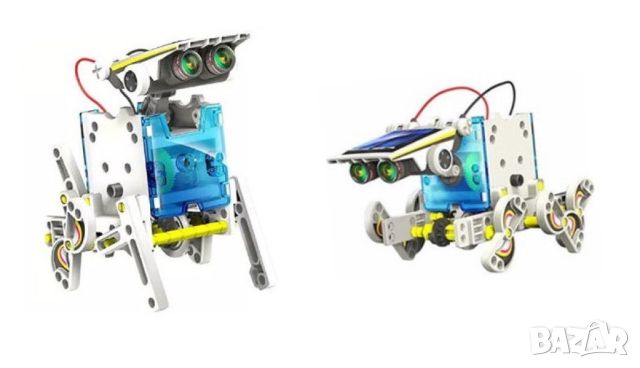 Конструктор - соларен робот 13 в 1 / Развива иновативното мислене на детето; Насърчава развитието; Р, снимка 1 - Конструктори - 46491341