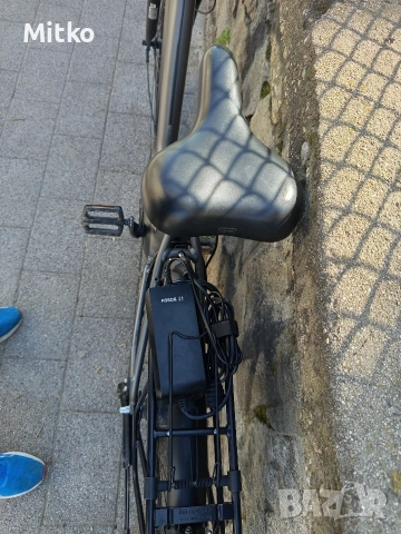 28 цола електрически алуминиев велосипед с 7 скорости усилени капли амортисьори като нов, снимка 6 - Велосипеди - 53778927