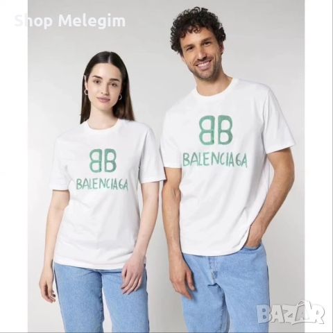 Balenciaga унисекс тениска , снимка 1 - Тениски - 45098199