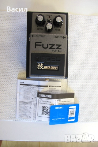 Boss Fuzz FZ-1W - Waza Craftв- 32 bit китарен ефект в гаранция, снимка 6 - Китари - 52909334