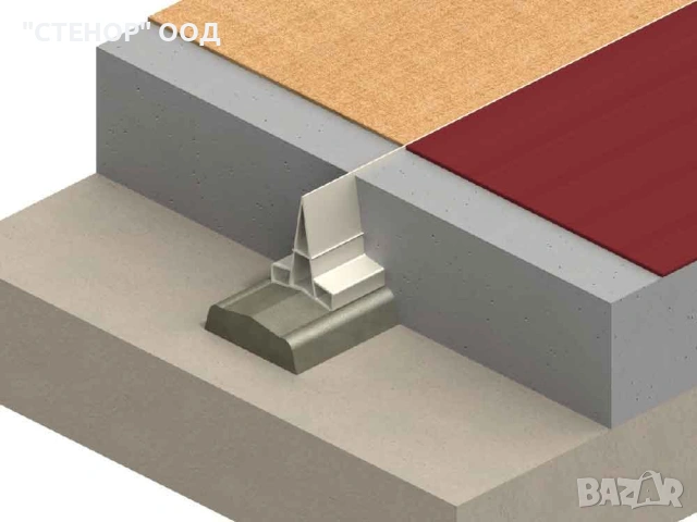 Профил за дилатационна фуга на плоча Н-40мм - 40 м в пачка, снимка 2 - Други - 53615342