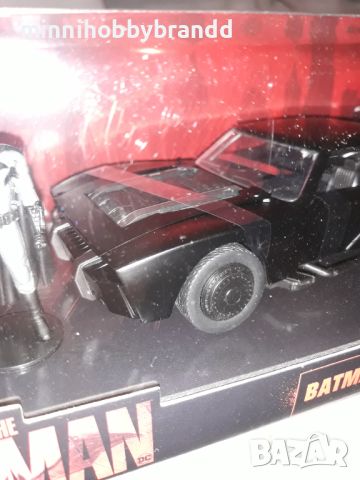 BATMAN THE BATMAN BATMOBILE. 1.24   JADA .TOP TOP  TOP  MODEL., снимка 4 - Колекции - 46324439