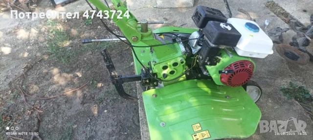 Продава се работеща мотофреза, снимка 3 - Градинска техника - 53711258